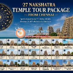 27 Nakshatra Temple Tour Package from Chennai 7 Days Pilgrimage